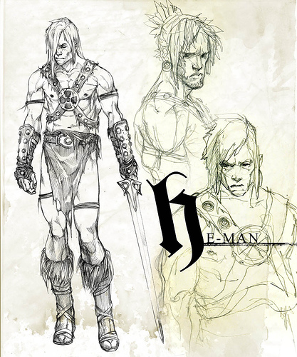 He-Man por Marko Djurdjevic